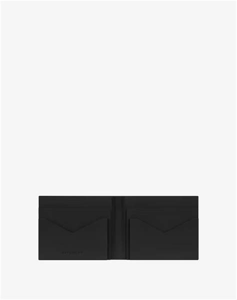 givenchy bifold card case|GIVENCHY bifold wallet in 4G rubber in .